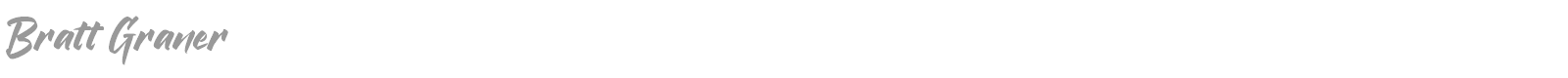 Bratt Graner font preview